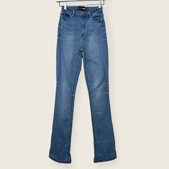 EUC | Fashion Nova | High Waisted Jeans | Blue | Size 1 - Picture 1 of 13